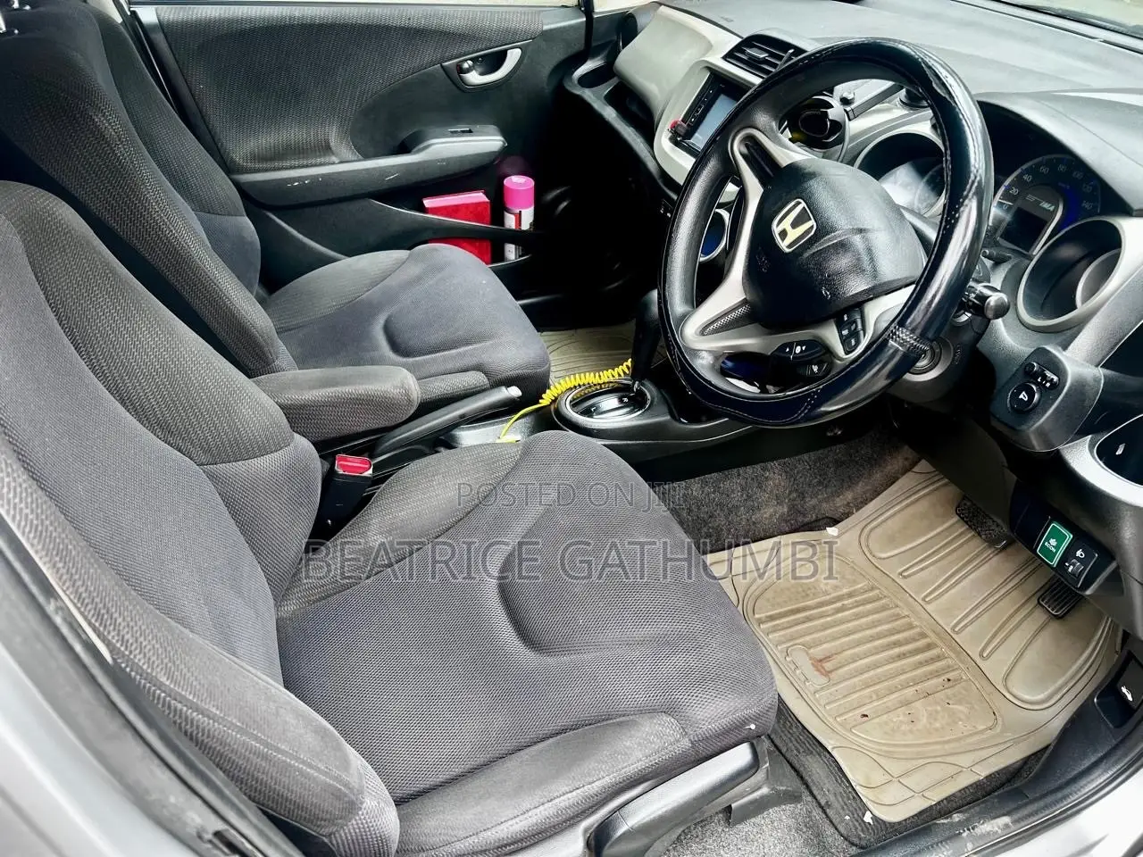 Honda Fit 2013 Silver