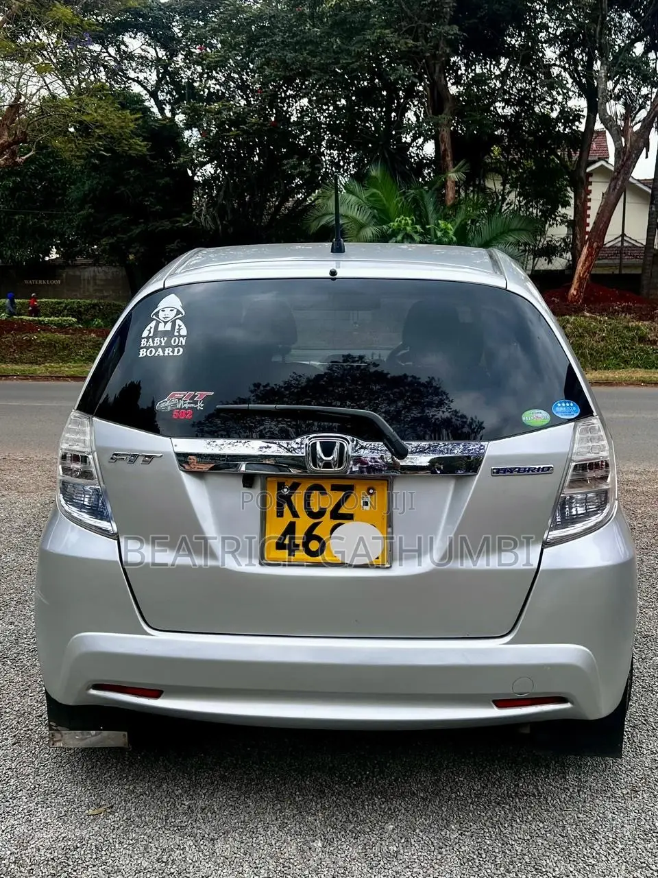 Honda Fit 2013 Silver