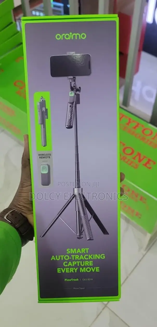 Oraimo Flow Track Ols-501a Face Tracking Selfie Stick Tripod