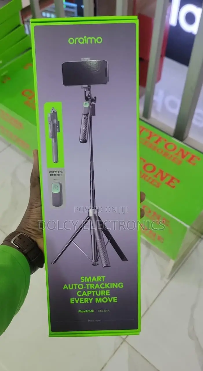 Oraimo Flow Track Ols-501a Face Tracking Selfie Stick Tripod