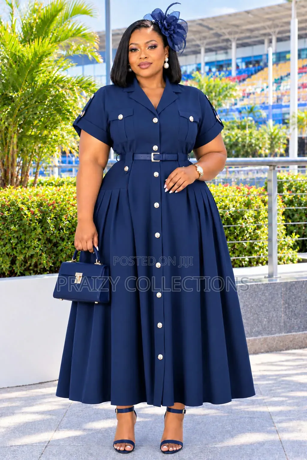 Heavy Linen Maxi Dress