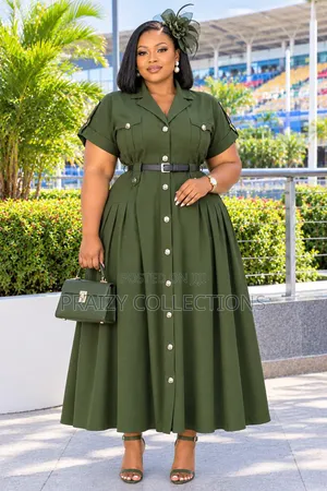 Heavy Linen Maxi Dress