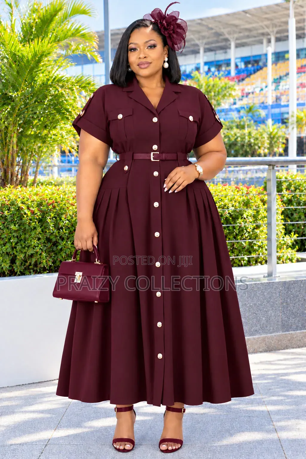 Heavy Linen Maxi Dress
