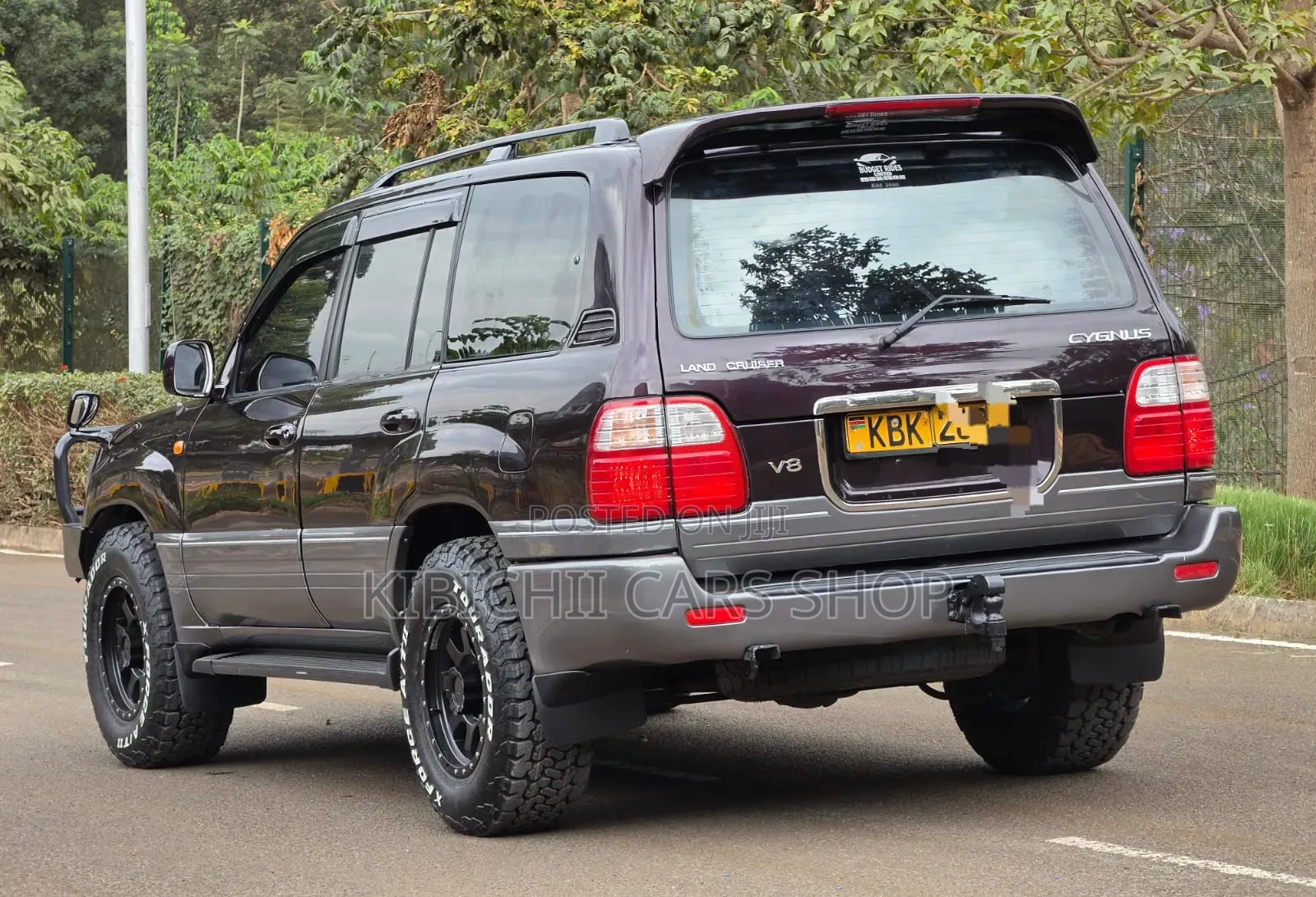 Toyota Land Cruiser 100 VX 4.7 V8 2005 Maroon
