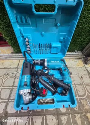 Makita Drill and Grinder Combo Kit