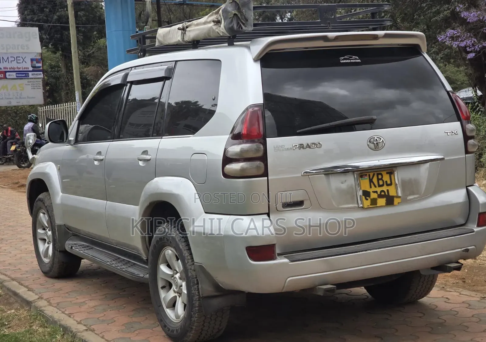 Toyota Land Cruiser Prado 2005 Silver