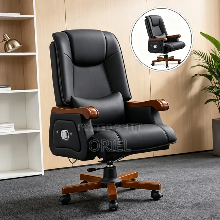 Ergonomic Office Leather Chair : Premium Executive Chair