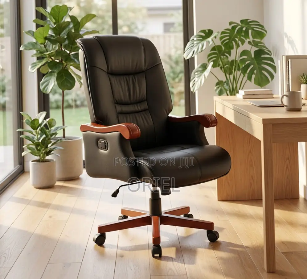 Ergonomic Office Leather Chair : Premium Executive Chair