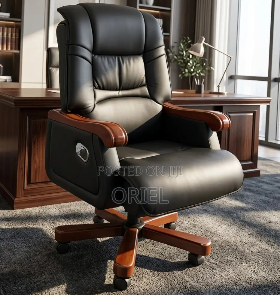 Ergonomic Office Leather Chair : Premium Executive Chair