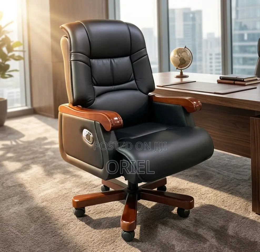 Ergonomic Office Leather Chair : Premium Executive Chair