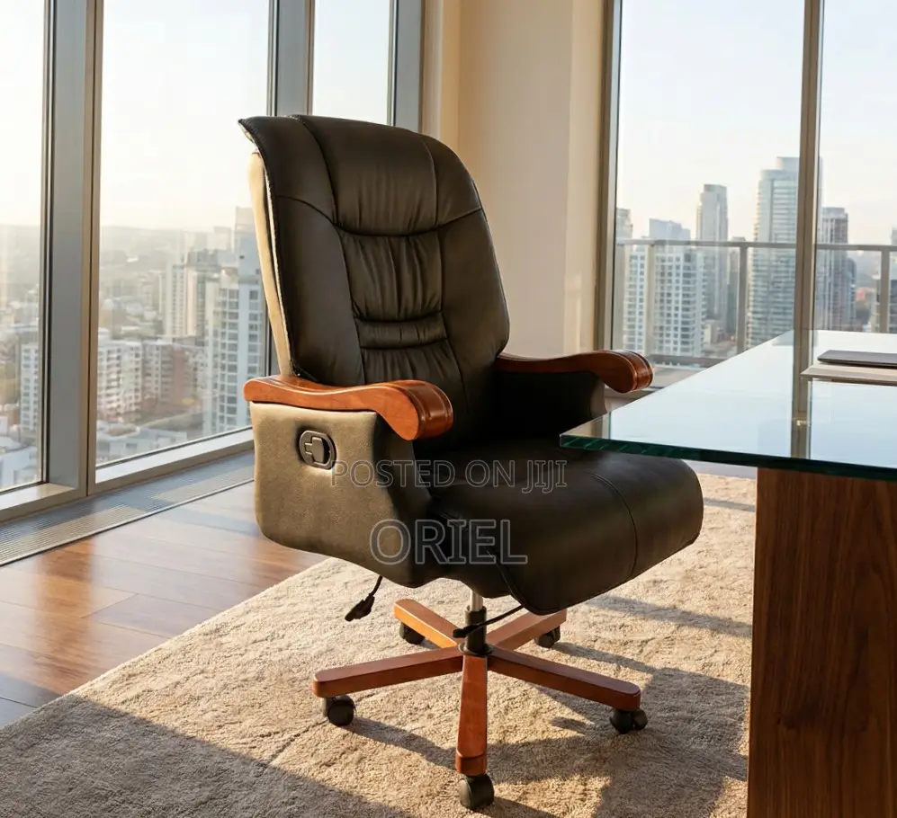 Ergonomic Office Leather Chair : Premium Executive Chair