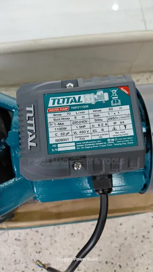 Total 1.5hp 1100W 70m Head Electric High Pressure Jet Pump