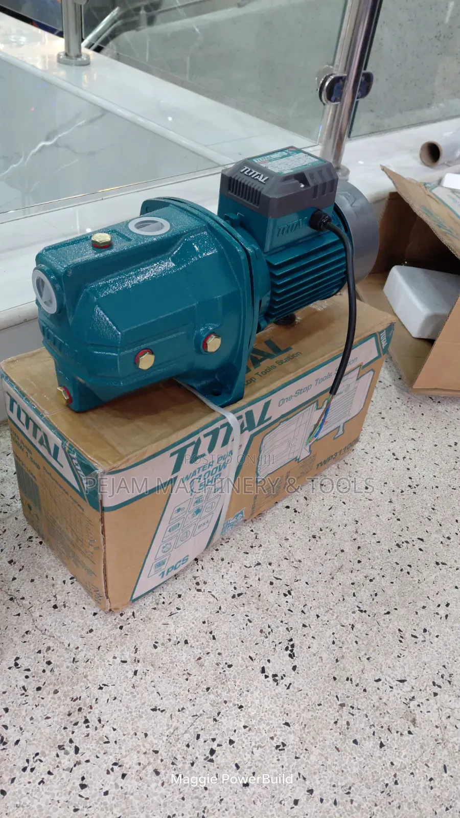Total 1.5hp 1100W 70m Head Electric High Pressure Jet Pump