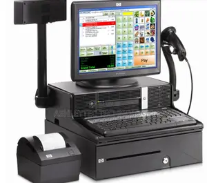 Complete POS Hardware Software System Hotel, Supermarket Bar Salon