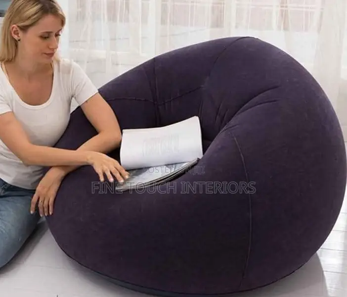 Cozy Inflatable Bean Bags for Relaxing