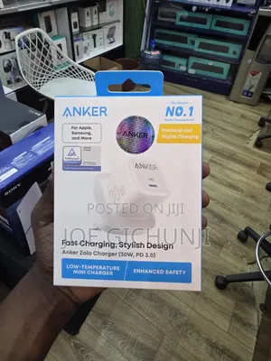 Anker Zolo 30W USB-C Fast Wall Charger PD 3.0