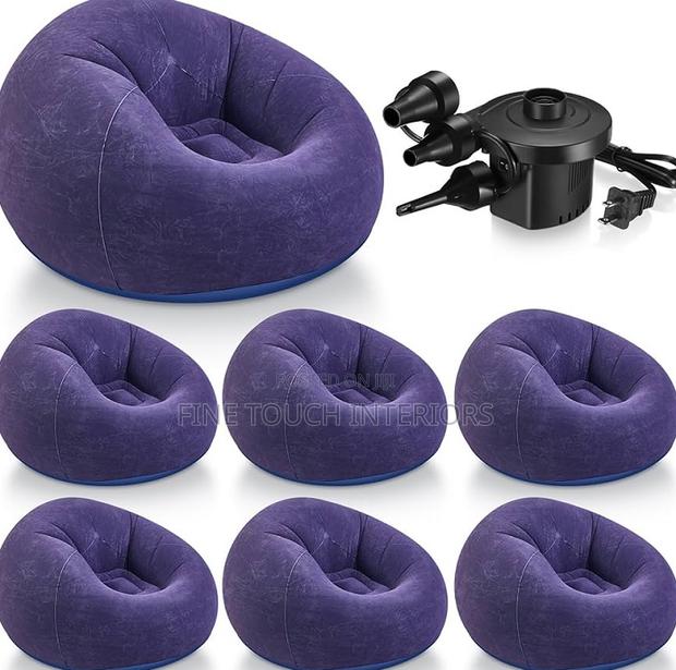 Portable Inflatable Bean Bag Chairs - main view