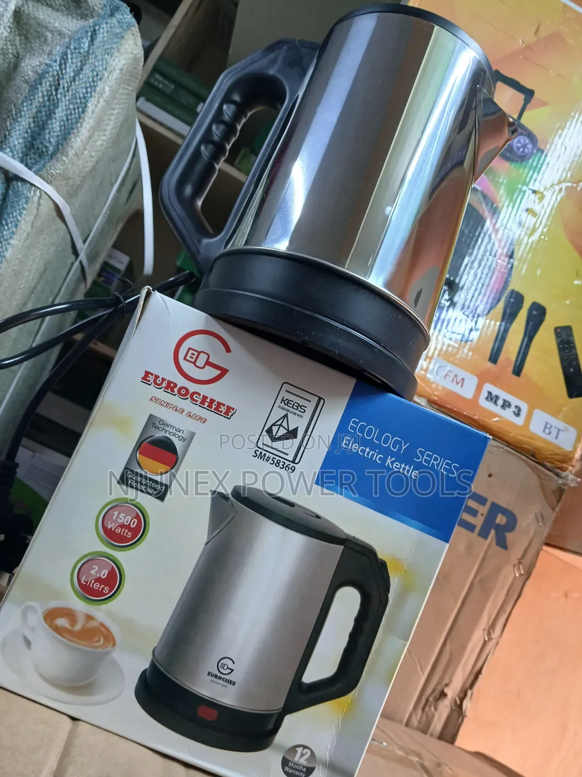 Eurochef** Ecology **Series **Electric Kettle
