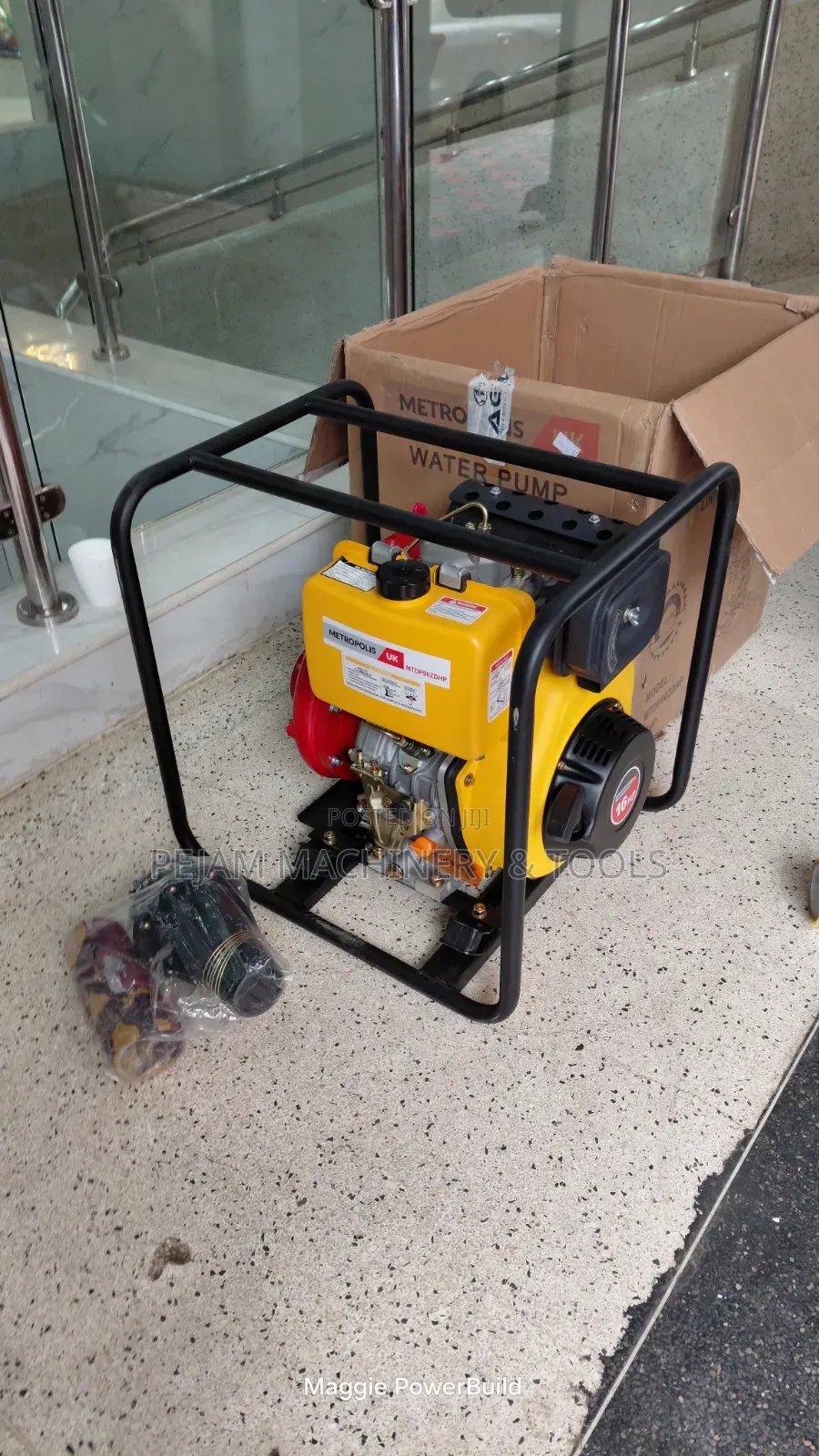 Metropolis UK 3" High-Pressure Diesel Waterpump