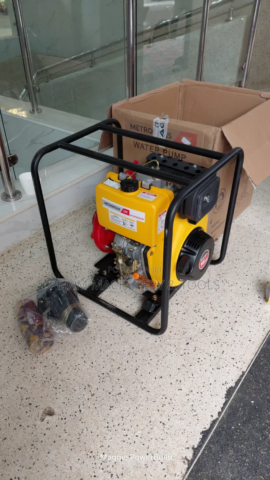 Metropolis UK 3" High-Pressure Diesel Waterpump