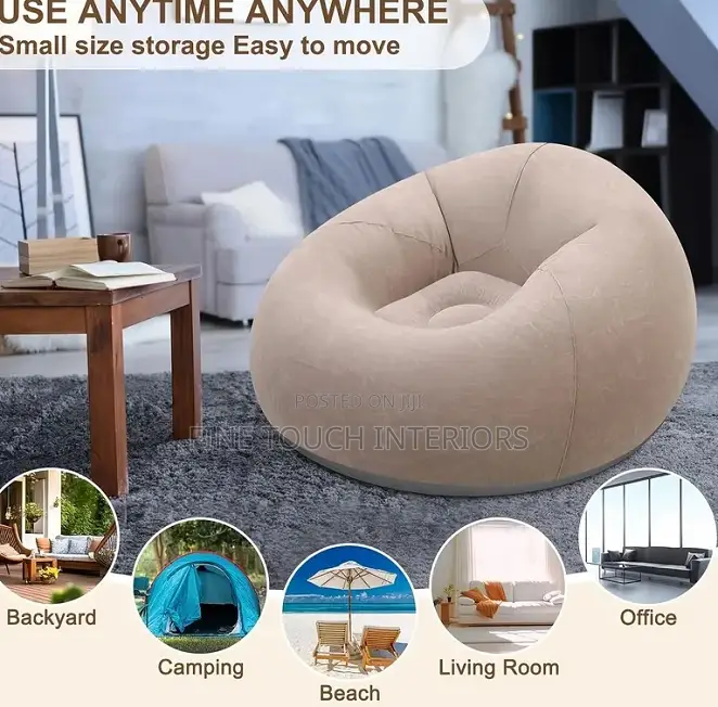 Inflatable Bean Bag Sofa for Home