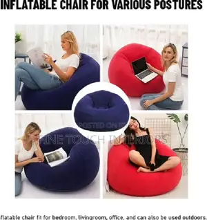 Lightweight Inflatable Bean Bag Chairs