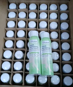 Disaar Hair Removal Spray Foam (150ml).-Aloe Vera and Shea Butter