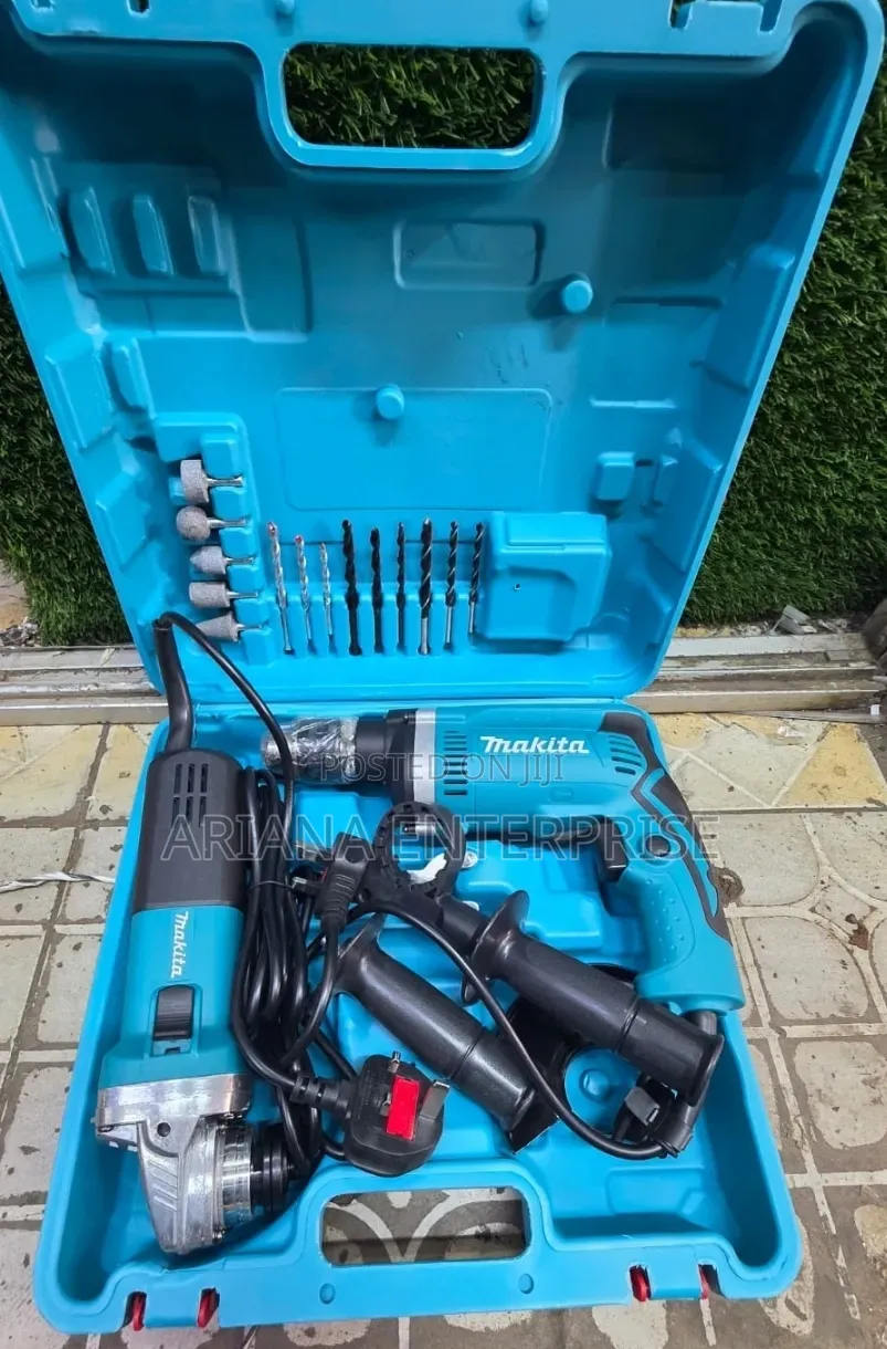 2 in 1 Toolkit Grinder/Drill Combo
