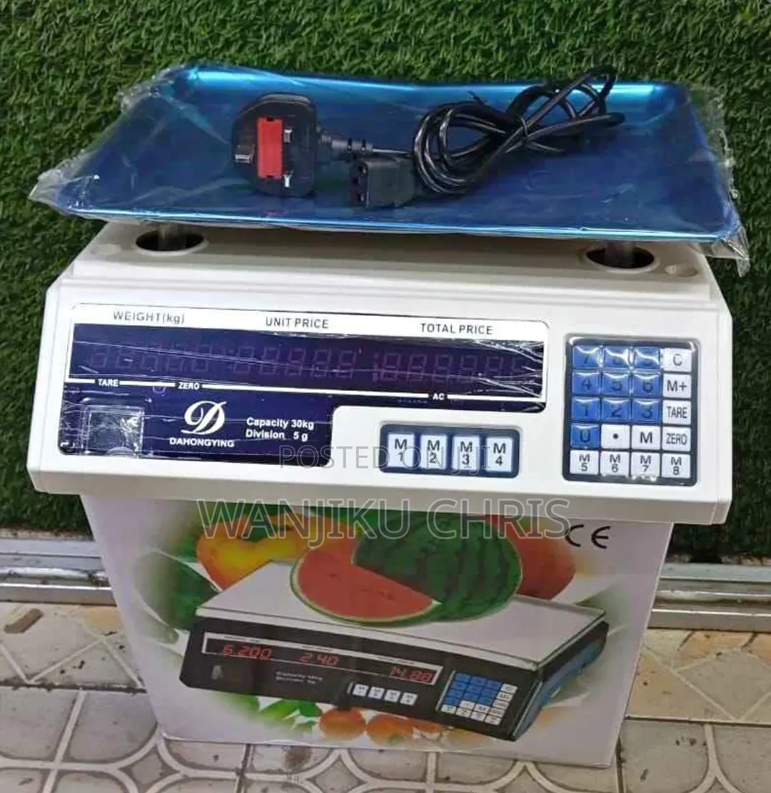 Digital Weighing Scale/Acs 30kgs