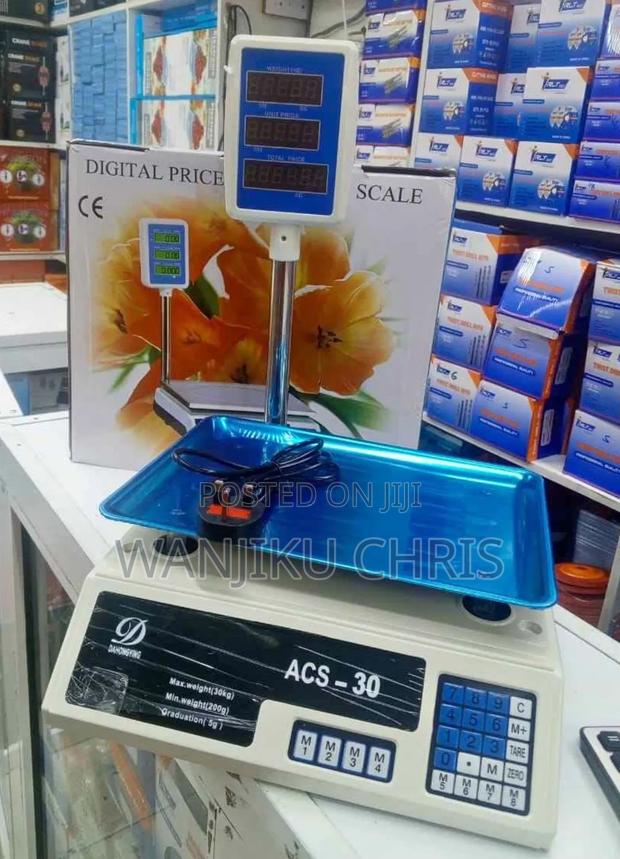 Acs 30kgs Digital Weighing Scale - main view
