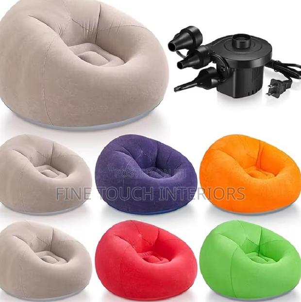 Inflatable Bean Bag Chairs for Movies Gaming