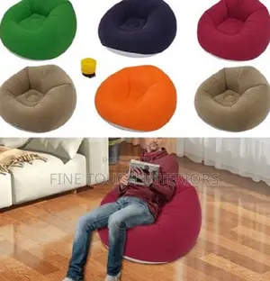 Inflatable Bean Bag Chairs for Movies Gaming