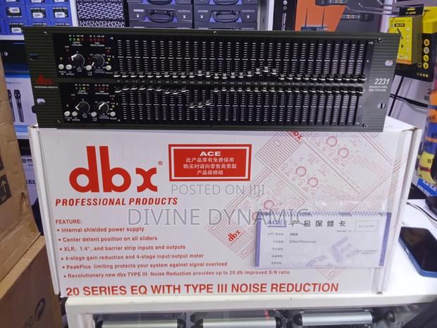 DBX 20 Series EQ 2231 Quality Graphic - main view