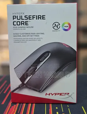 Hyperx Pulsifire 
Wired Gaming Mouse
RGB
6200 Dpi