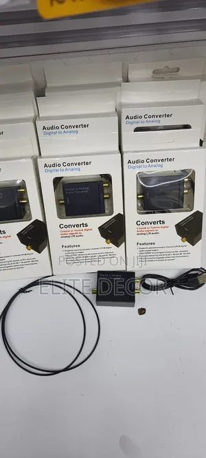 Digital to Analog Audio Converter | Optical Coaxial to RCA