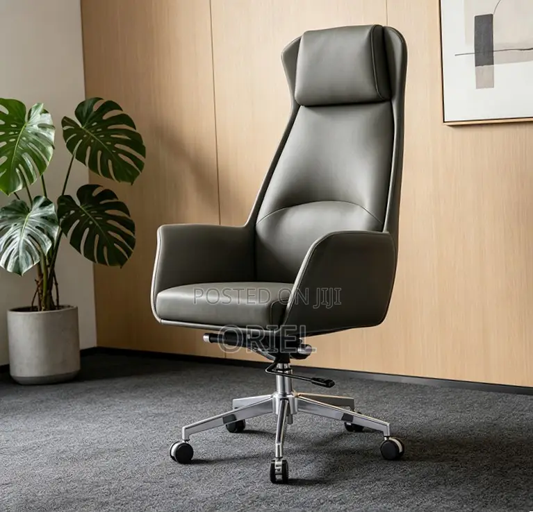 Office Chair : Gray Premium Executive Office Seat
