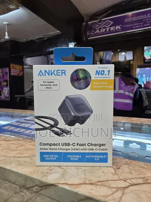 Anker Nano 45W USB-C Charger With USB-C Cable