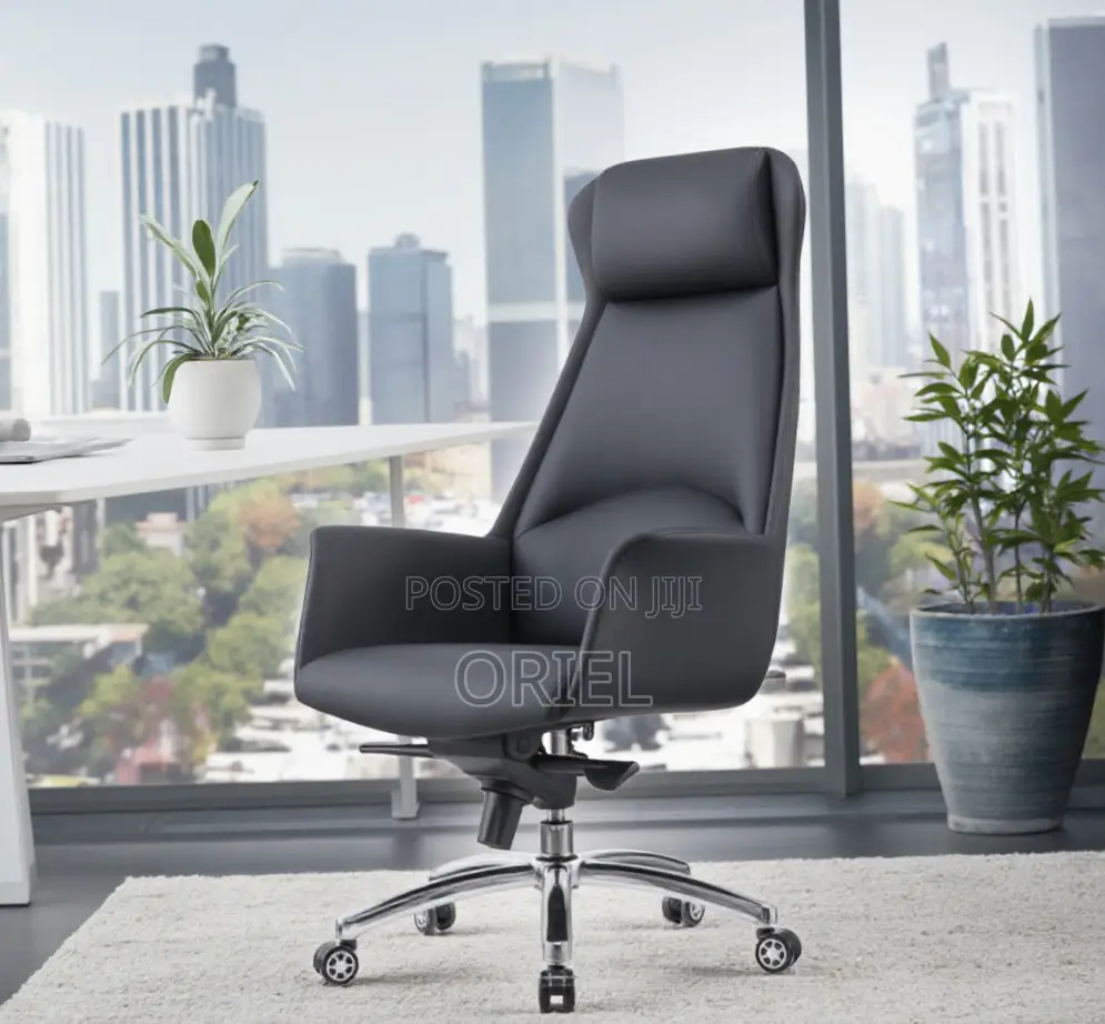 Office Chair : Gray Premium Executive Office Seat