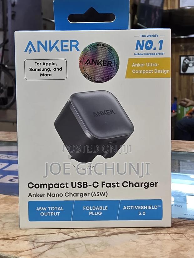 Anker Nano 45W Compact USB-C Fast Charger