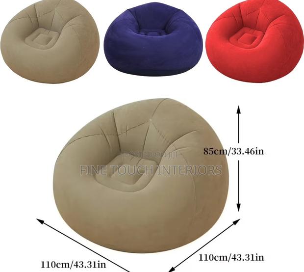 Inflatable Bean Bag Chairs for Kids - thumbnail 2