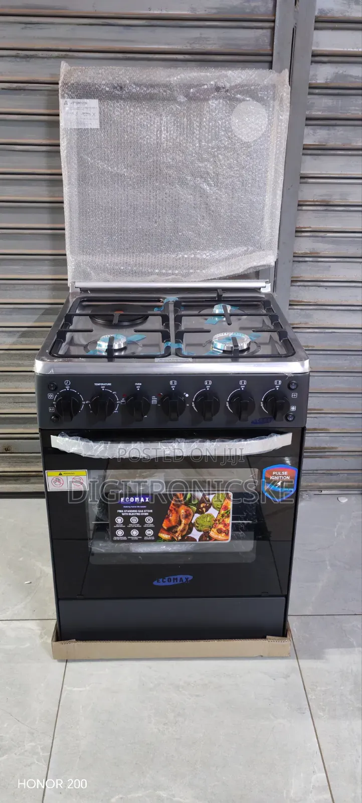 Ecomax 60 by 60 3+1 Turbo Fan Standing Cooker