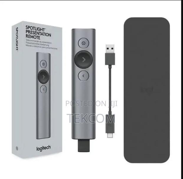 Logitech Spotlight Rechargeable Presentation Remote - Slate