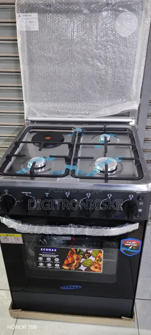 Ecomax 60 by 60 3+1 Turbo Fan Standing Cooker
