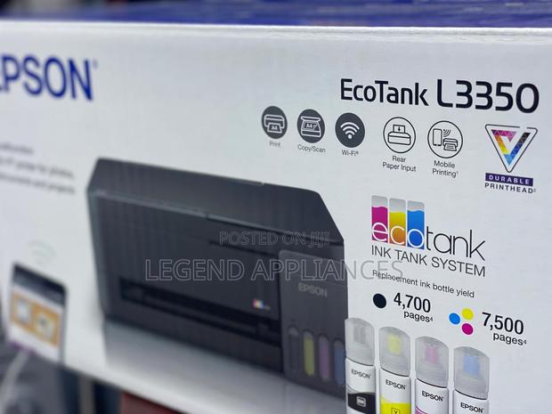 Epson EcoTank L3350 A4 (All-in-One) Wi-Fi AirPrint Ink Tank Printer