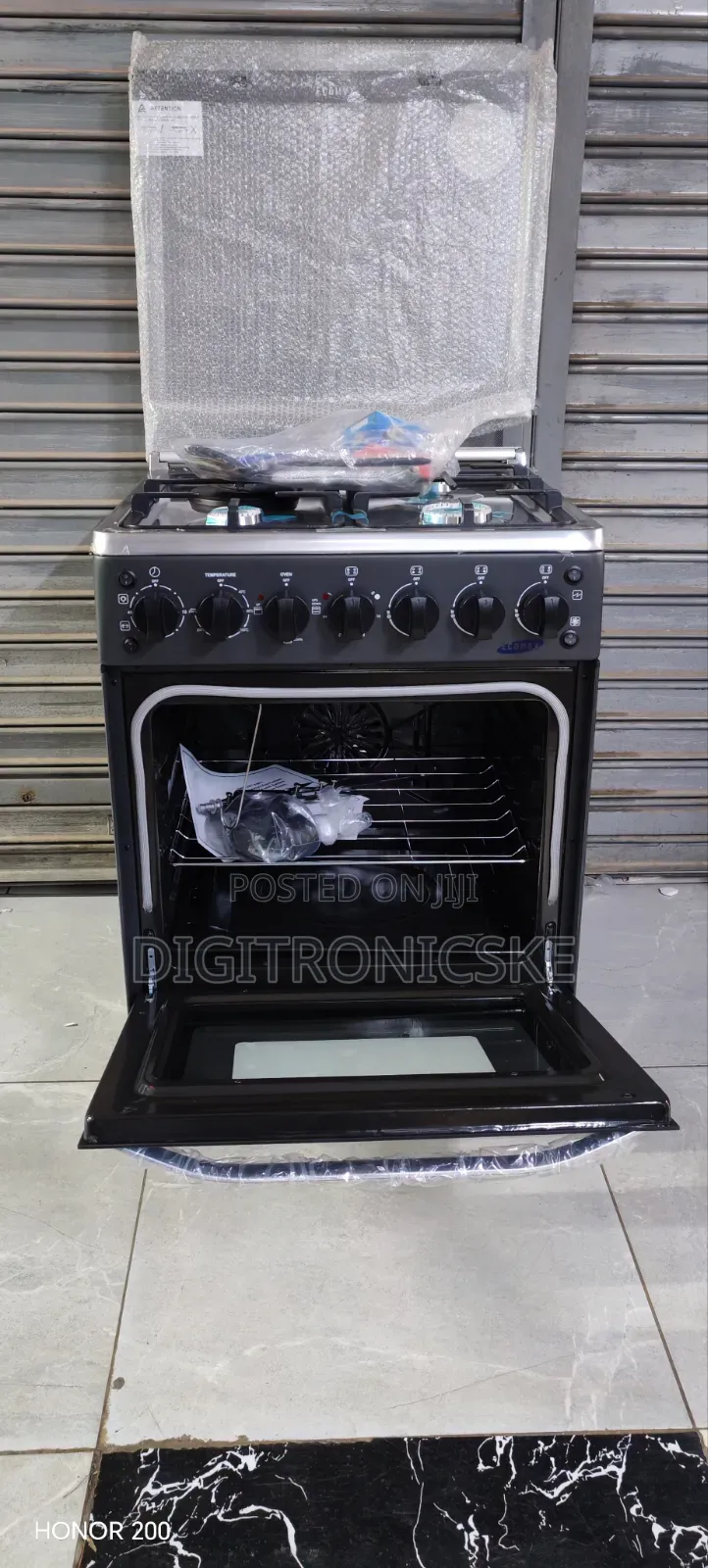 Ecomax 60 by 60 3+1 Turbo Fan Standing Cooker