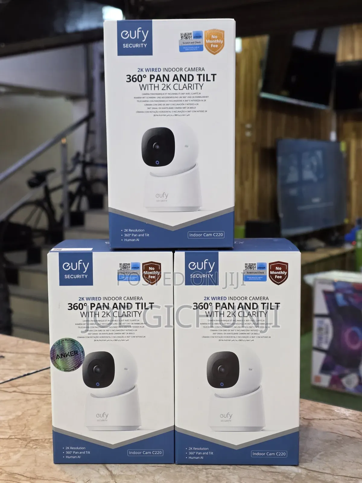Eufy Indoor Cam C220 Pan Tilt Security Camera