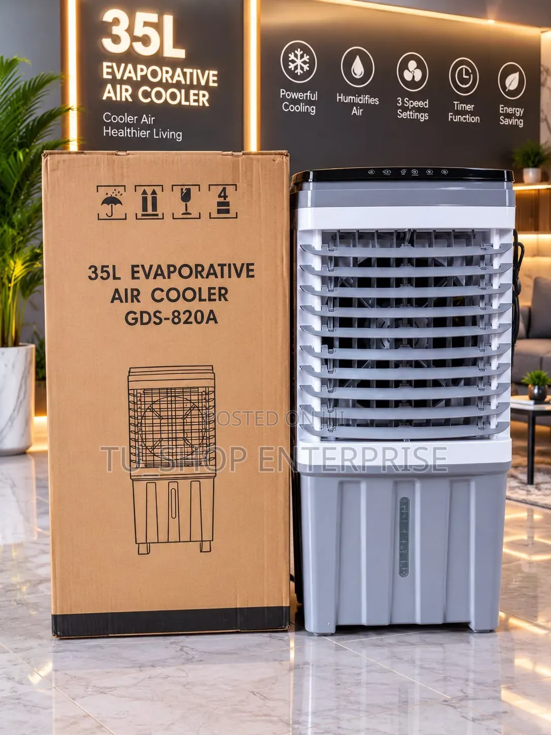 60L Evaporative Air Cooler
