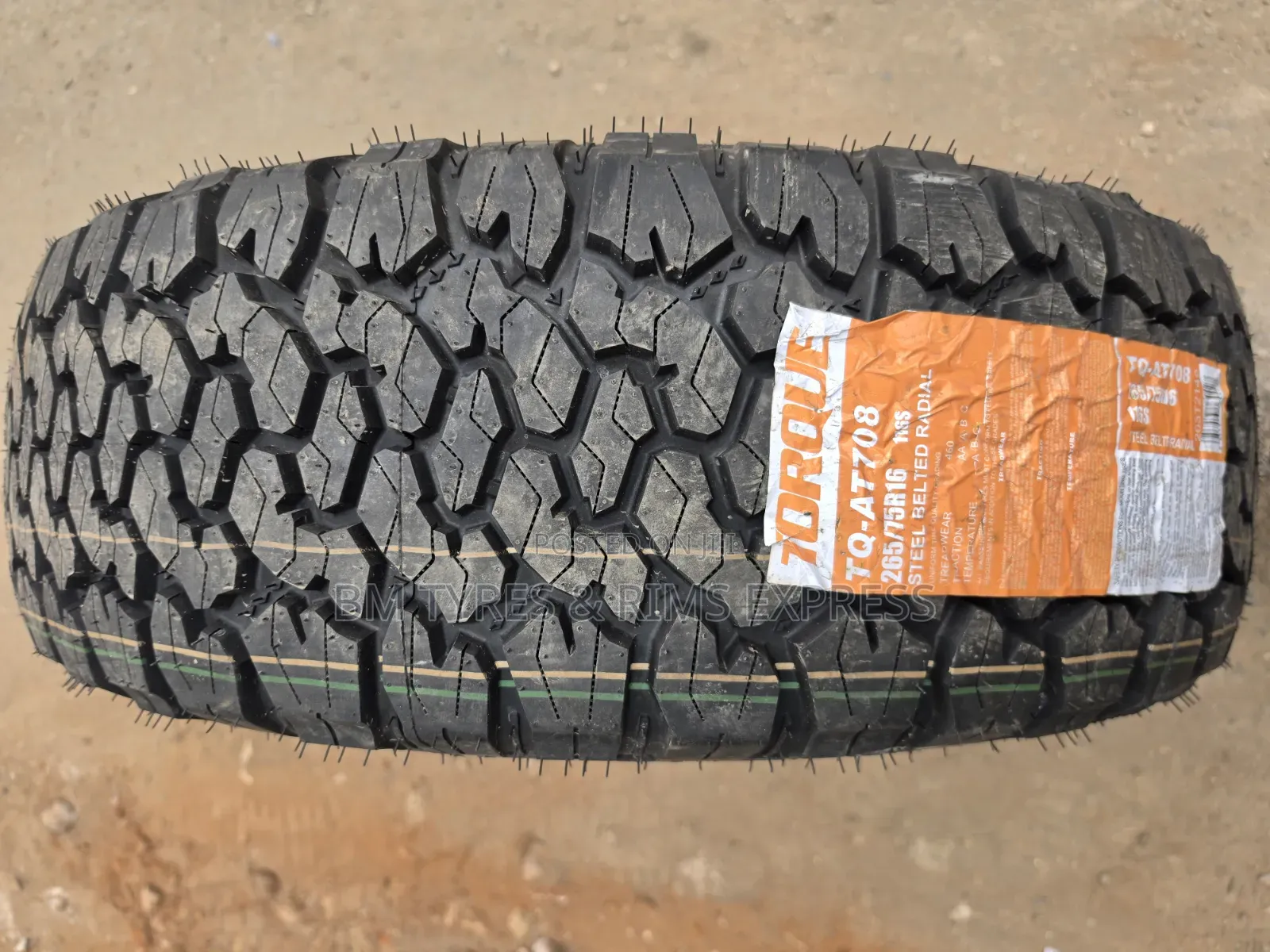 265 /75 R16 Torque Tires (All Terrain)