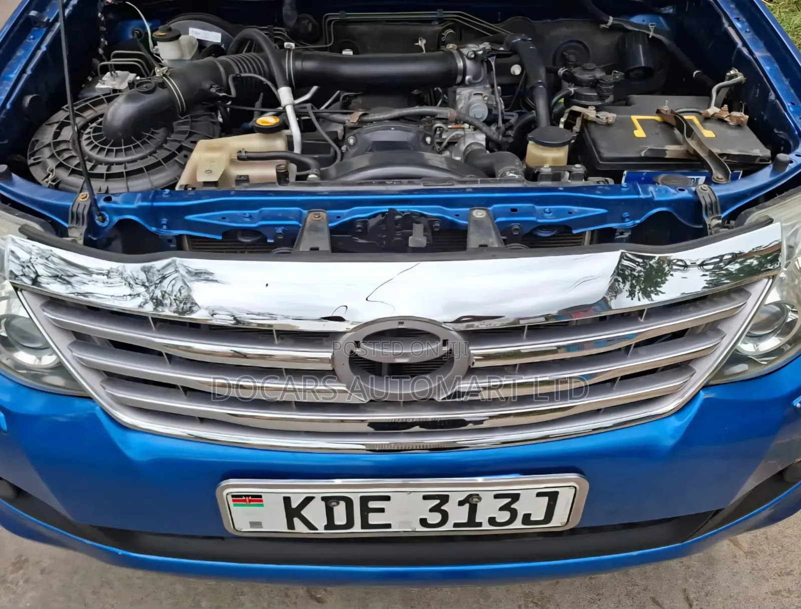 Toyota Fortuner 2012 Blue
