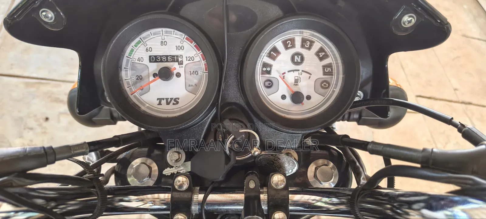 TVS HLX 125 2025 Black